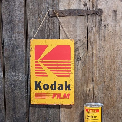 Affiche Kodak film, plaque murale 